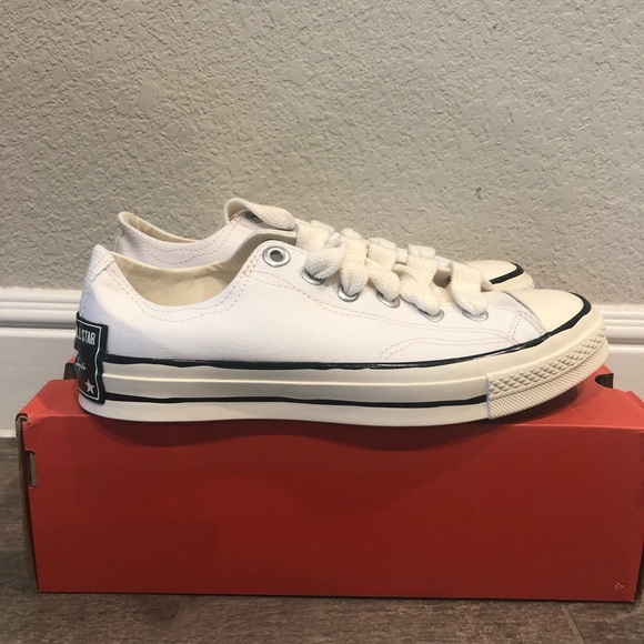Converse Other - New Converse Chuck 70 Sketch Low White Black  Sneakers Men’s Shoes Size 12